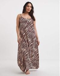 Simply Be - Animal Cami Nightie - Lyst