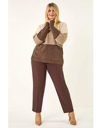 Roman Curve - Straight Leg Trouser - Lyst
