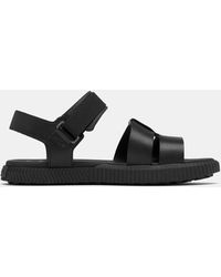 Sorel - Ona Ave Ankle Strap Flat Sandal - Lyst