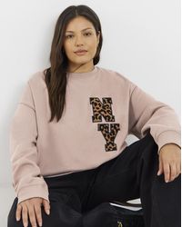 Simply Be - Ny Graphic Sweatshirt - Lyst