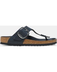 Birkenstock - Gizeh Lea Buckle Sandals - Lyst