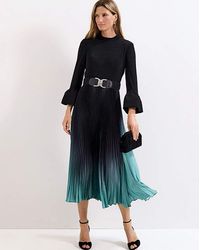 Phase Eight - Meloni Pleat Skirt Dress - Lyst