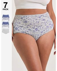 Pretty Secrets - 7 Pack Full Fit Knickers - Lyst
