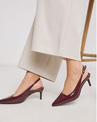 Simply Be - Pointed Toe Slingback Wide - Lyst