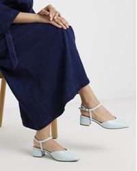 JD Williams - Two Part Heeled Shoes Ex Wide - Lyst