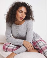 Pretty Secrets - Henley Pj Set - Lyst
