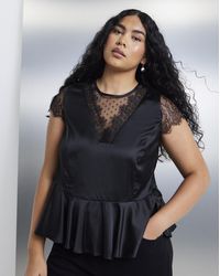 Simply Be - Lace Trim Insert Cami - Lyst