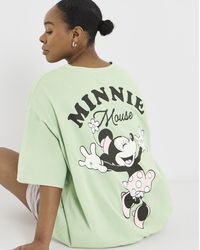 Disney - Minnie Mouse Cotton Seersucker Pj Set - Lyst