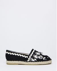 Simply Be - Textile Espadrille Shoe Ex Wide - Lyst