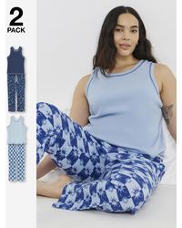 Pretty Secrets - 2 Pack Celestial Pyjama Sets - Lyst