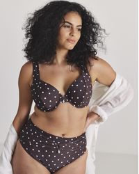 MAGISCULPT - High Waist Spot Print Bikini Bottoms - Lyst