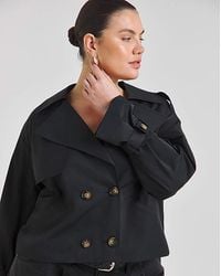 Simply Be - Cropped Trench - Lyst