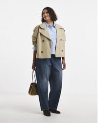Simply Be - Tapered Barrel Leg Jeans - Lyst