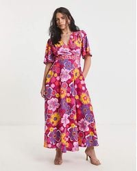 Twisted Wunder - Joni Floral Dress - Lyst