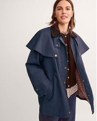 Monsoon - Carly Cape Barn Jacket - Lyst