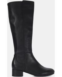 Dune - Tayla Knee High Boots Std Fit - Lyst