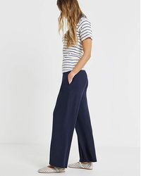 Simply Be - Jersey Wide Leg Trouser - Lyst