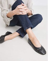 Heavenly Soles - Cut Out Detail Ballerina Ex Wide - Lyst