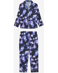 Figleaves - Stretch Satin Pyjama Set - Lyst
