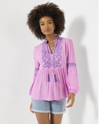Joe Browns - Essential Embroidered Summer Tunic Top - Lyst