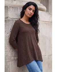 Roman - Roman Textured Stretch Jersey Tunic Top - Lyst