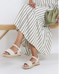 Simply Be - Flatform Espadrille Sandals Extra Wide - Lyst