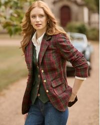 Joe Browns - Ruby Heritage Check Jacket - Lyst