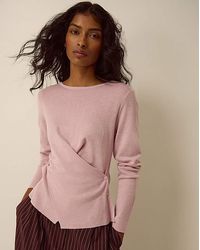 Monsoon - Dora Drape Knitted Top - Lyst