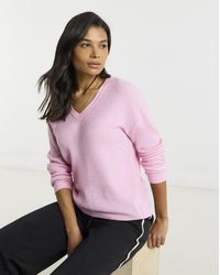 Simply Be - V-Neck Jumper - Lyst