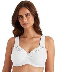 Miss Mary Of Sweden - Miss Mary Broderie Anglaise Wired Bra - Lyst