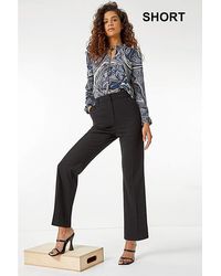 Roman Petite - Roman Short Bootcut Stretch Trousers - Lyst