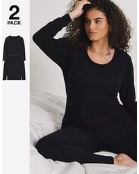 Pretty Secrets - 2 Pack Thermal Long Sleeve Tops - Lyst