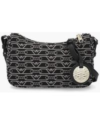 Emporio Armani - Canvas Jacquard Shoulder - Lyst