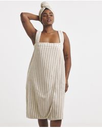Pretty Secrets - Towelling Shower Wrap & Turban - Lyst