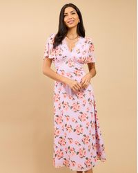 Little Mistress - Lm Floral Midaxi - Lyst