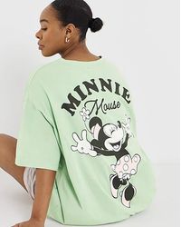 Disney - Minnie Mouse Cotton Seersucker Pj Set - Lyst