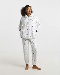 Pretty Secrets - 1/4 Zip Fleece Twosie - Lyst