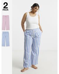Pretty Secrets - 2 Pack Pj Bottoms - Lyst