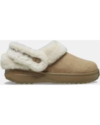 Crocs™ - Unfurgtble Vegan Suede Clog - Lyst