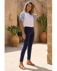 Roman - Roman Full Length Elastic Waist Trousers - Lyst