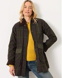 FatFace - Kent Check Barn Jacket - Lyst