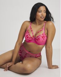 Simply Be - Sexy Hearts 1/2 Pad Balcony - Lyst