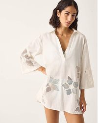 Monsoon - Joanna Cutwork Beach Shirt - Lyst