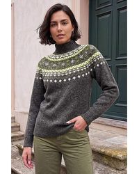 Roman - Roman Fairisle Knit Jumper - Lyst