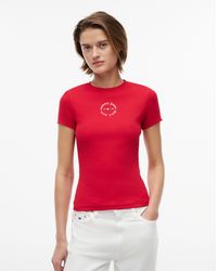 Tommy Hilfiger - Slim Logo Rib Tee - Lyst