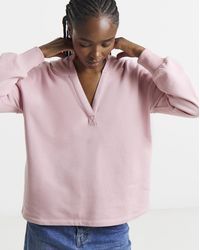 Simply Be - V Neck Hoodie - Lyst