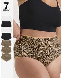 Pretty Secrets - 7 Pack Full Fit Knickers - Lyst