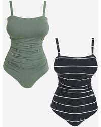 MAGISCULPT - 2 Pack Bandeau Swimsuits - Lyst