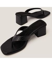 Monsoon - Tilly Toe Thong Mules - Lyst