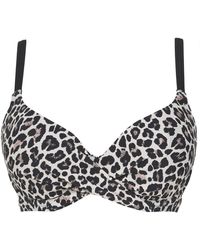 Figleaves - Figleaves Tailor Underwired Bikini Top - Lyst